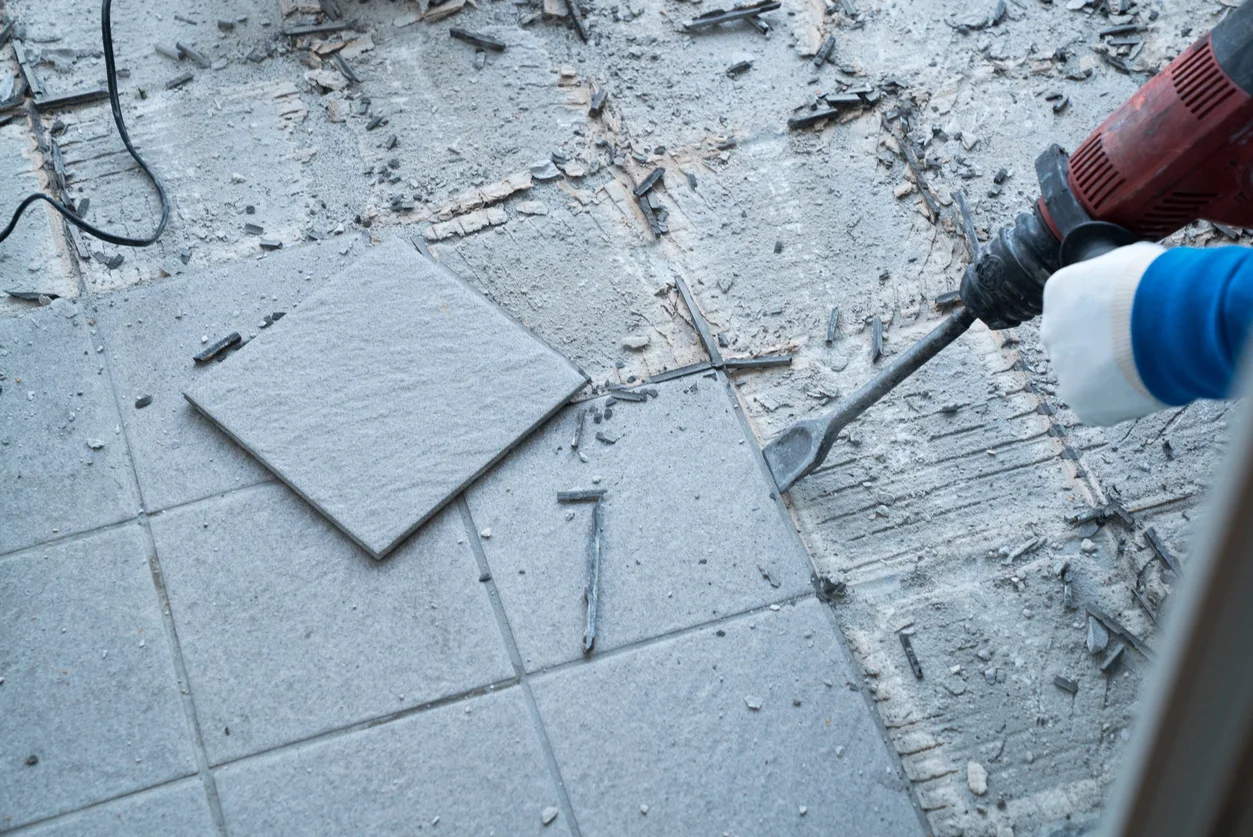 How to Remove Tile Adhesive
